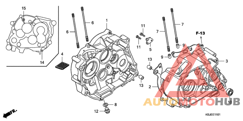 Картер двигателя
