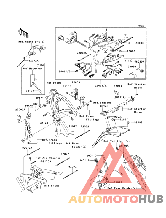Chassis electrical equipment(daf/dbf)