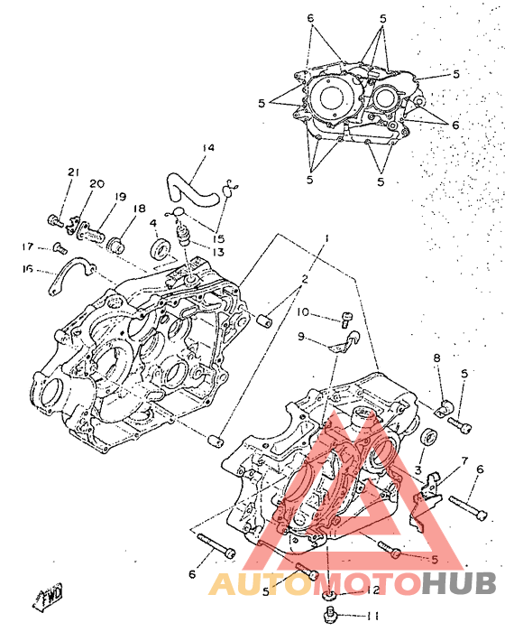 Картер двигателя
