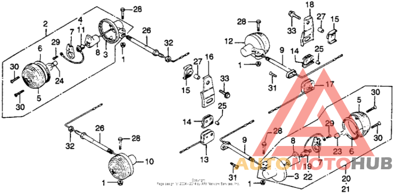 Задний фонарь