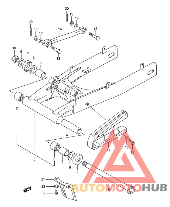 Маятник задний