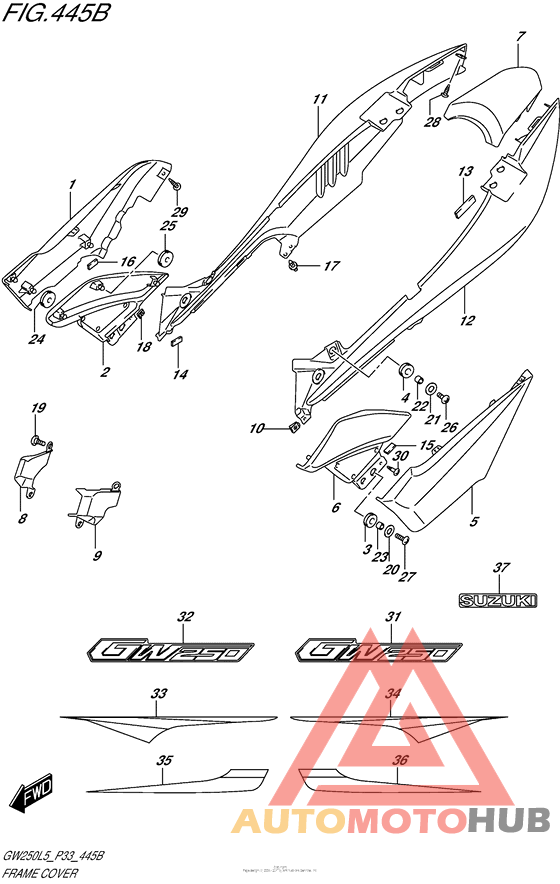 Frame Cover (Gw250Zl5 P33)