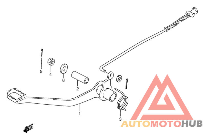 Передний суппорт