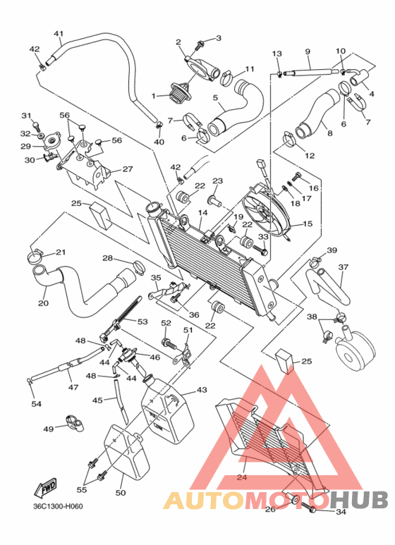 Радиатор и шланг