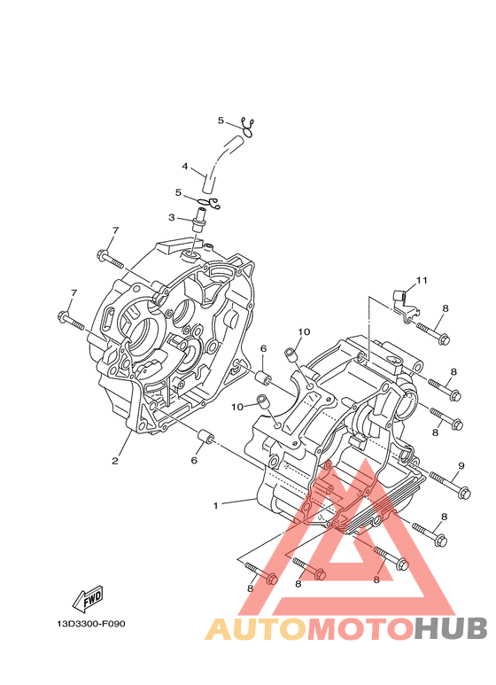Картер двигателя