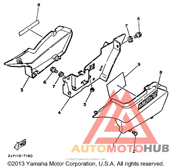 Боковые обтекатели