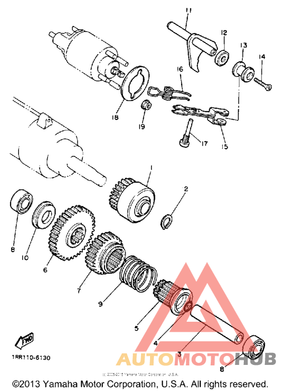 Муфта стартера