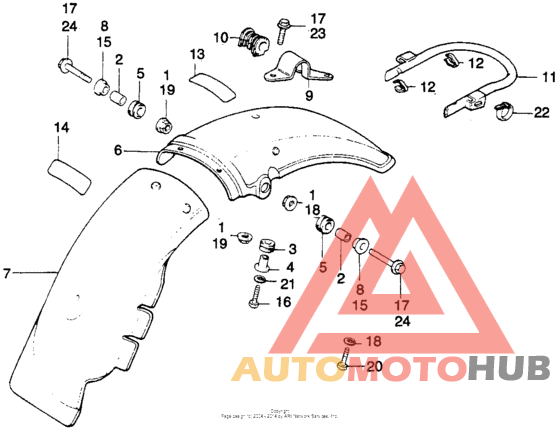 Задний бампер