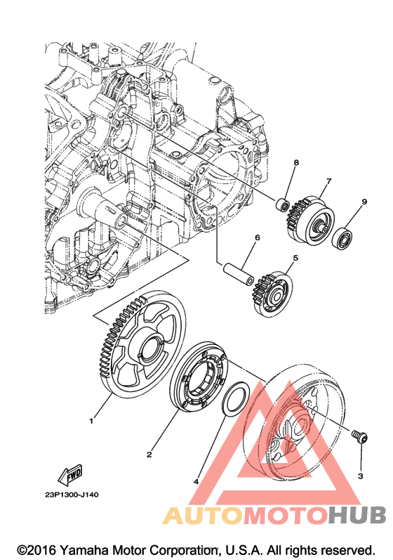 Муфта стартера