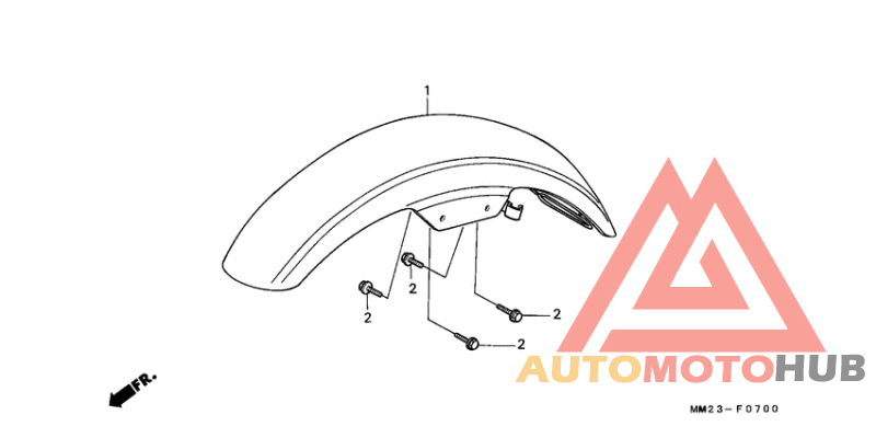 Переднее крыло