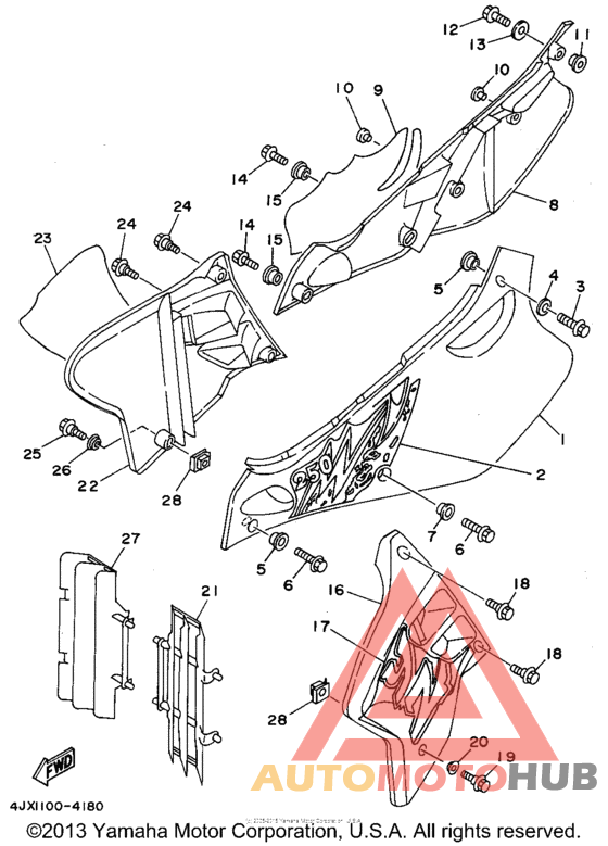 Боковые обтекатели