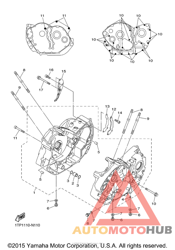 Картер двигателя