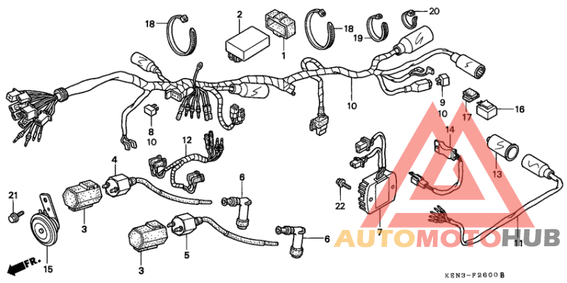 Wire harness/ ignition coil