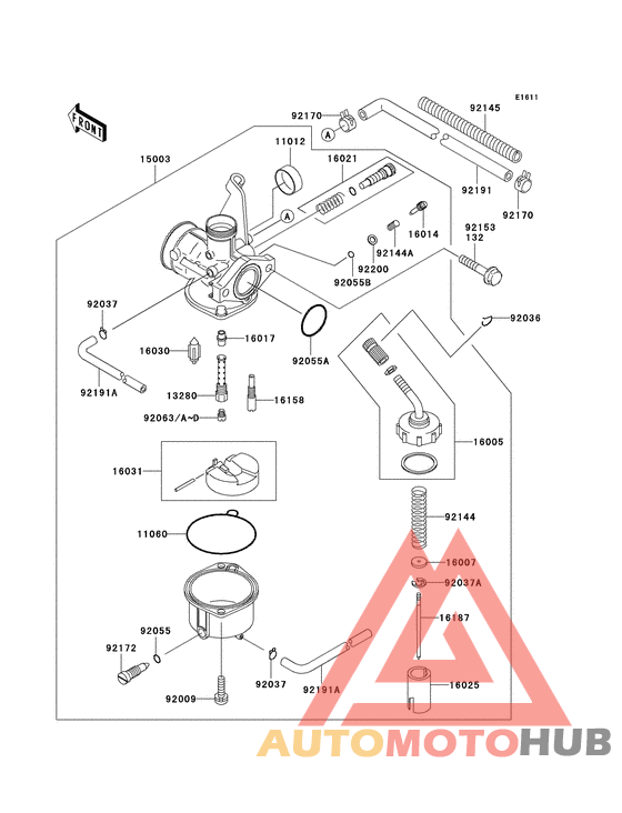Carburetor assy