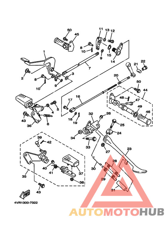 Support & repose pied