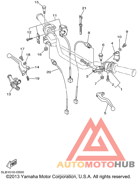 Рулевые переключатели