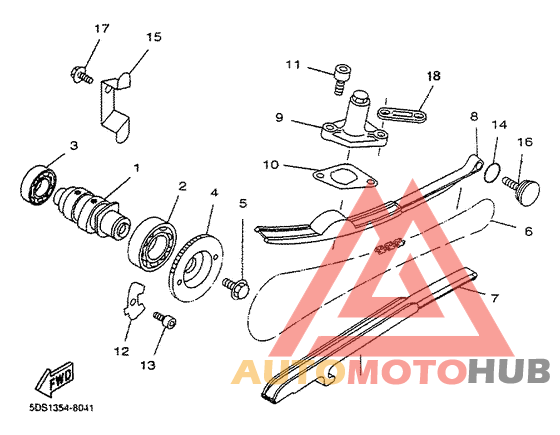 Camshaft. chain