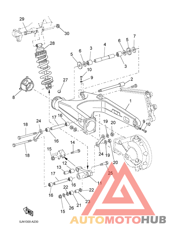 Rear arm & suspension