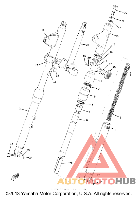Передняя вилка
