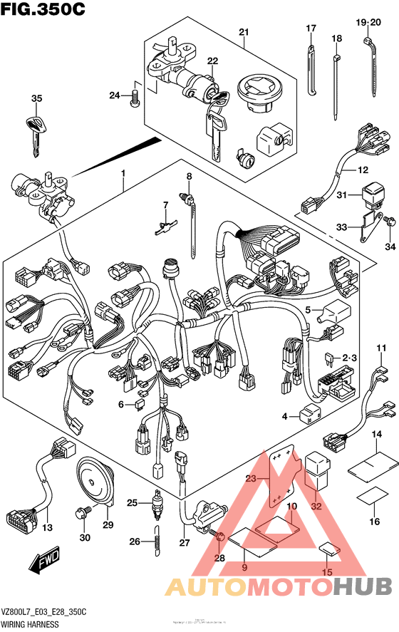 Wiring Harness (Vz800L7 E33)
