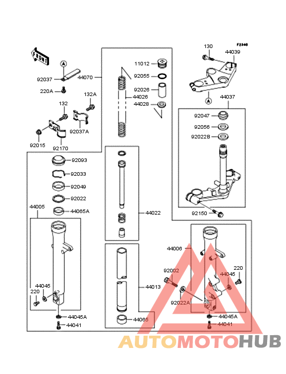 Передняя вилка