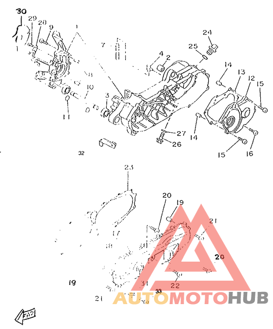 Картер двигателя