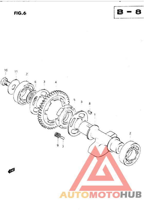 Балансир кривошипа