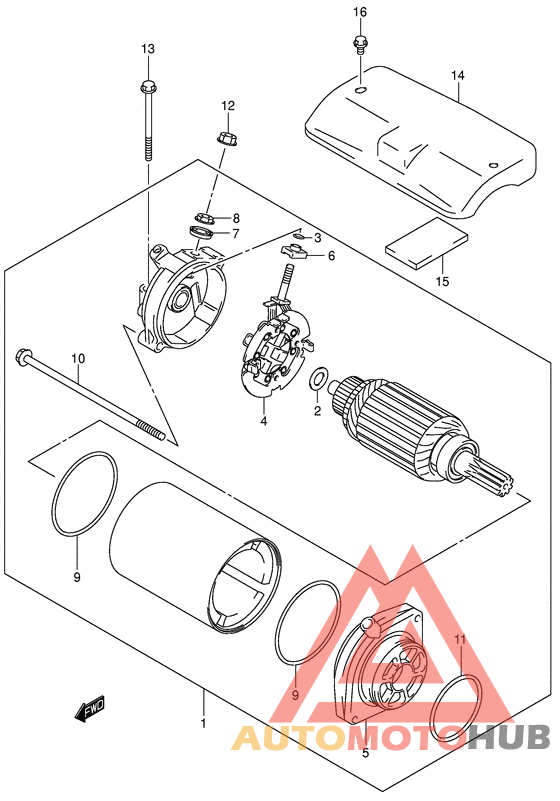 Стартерный мотор