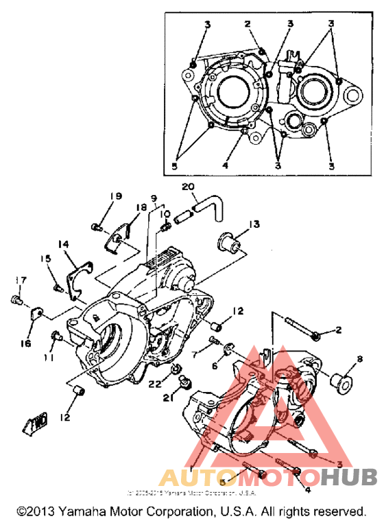 Картер двигателя