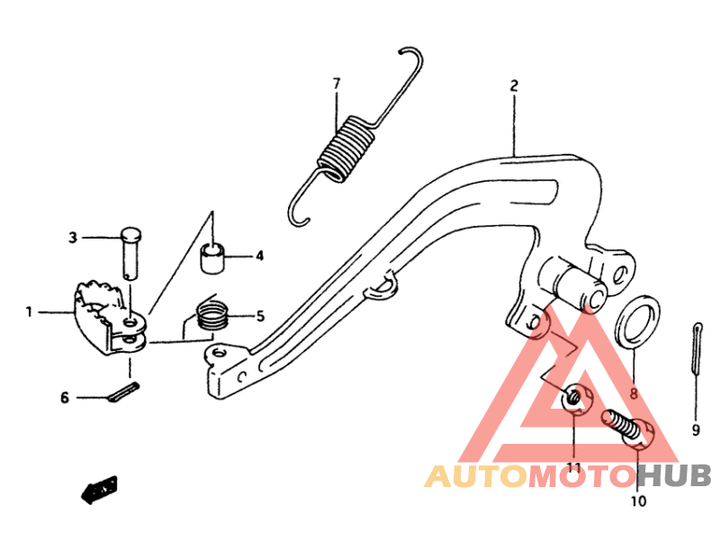 Передний суппорт