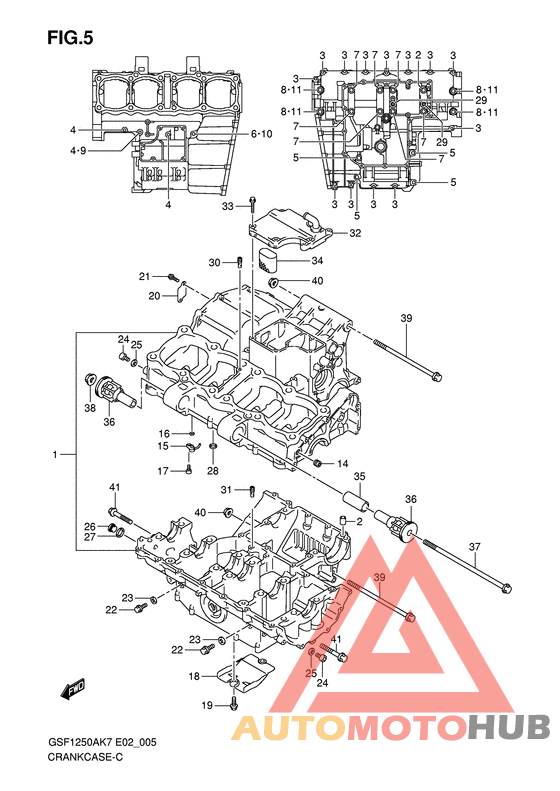 Картер двигателя