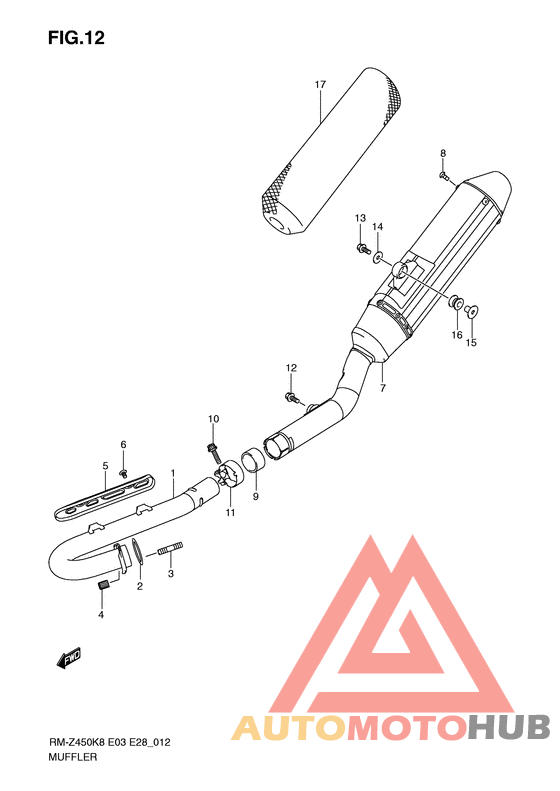 Muffler comp