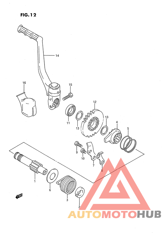 Ножной стартер