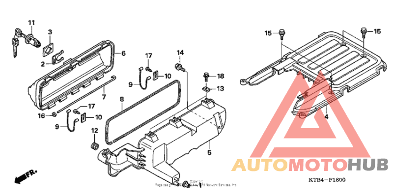 Rear deck + utility box