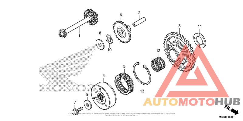 Муфта стартера