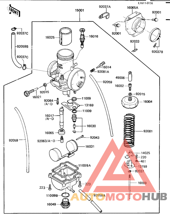 Carburetor assy
