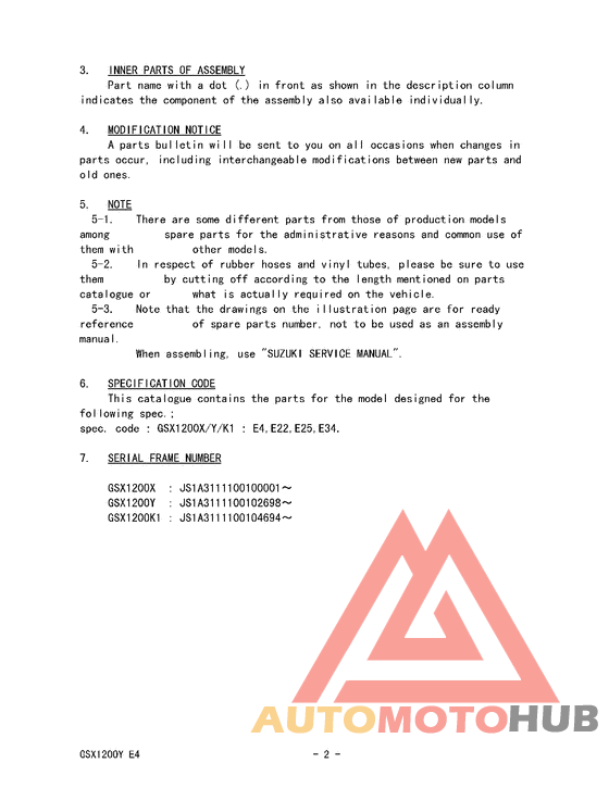 Catalog preface