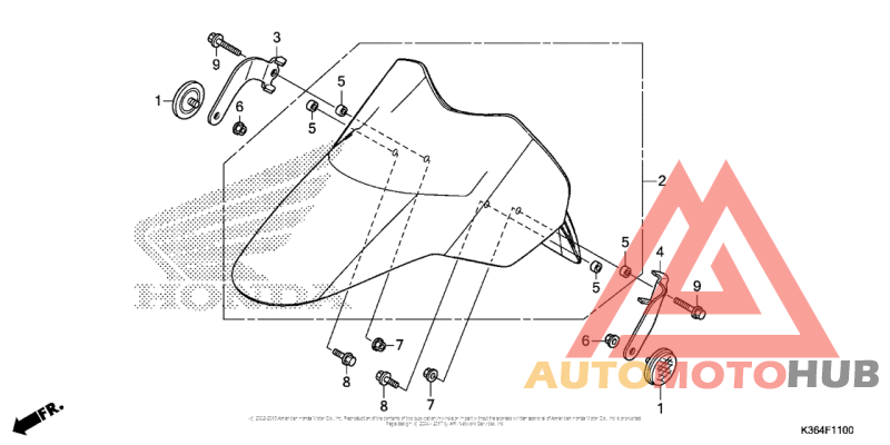 Переднее крыло