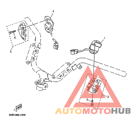 Handle switch. lever