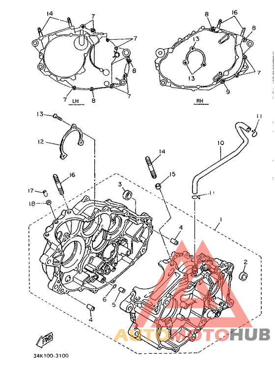 Картер двигателя