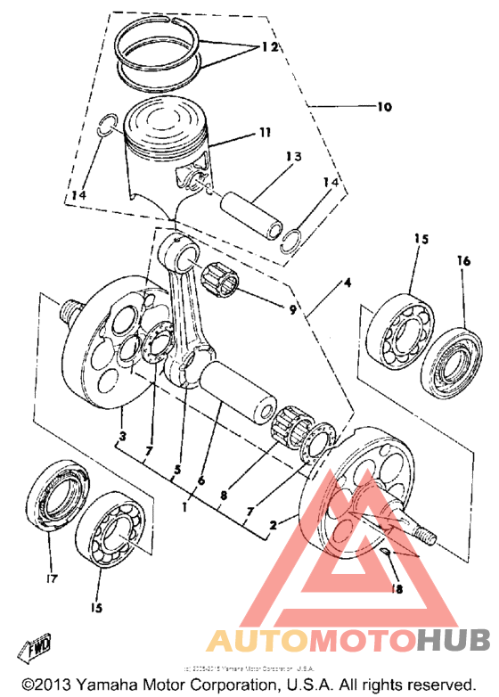Коленвал,поршни