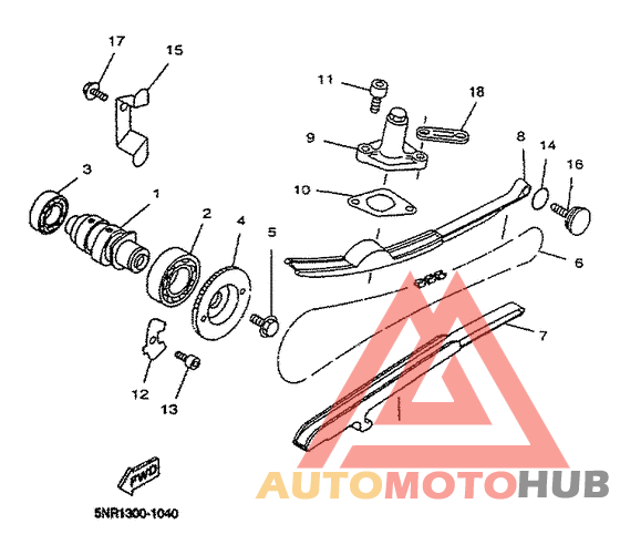 Camshaft. chain