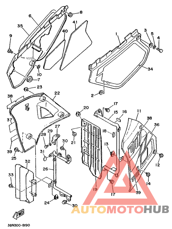 Side cover / oil tank