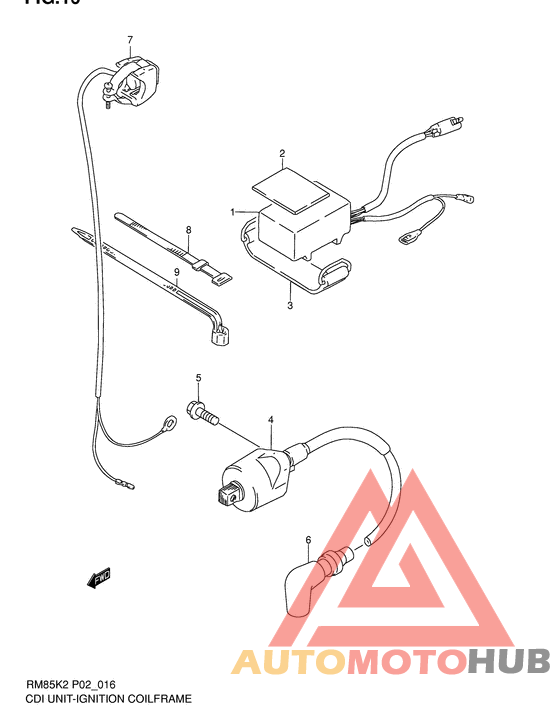 Cdi unit - ignition coil