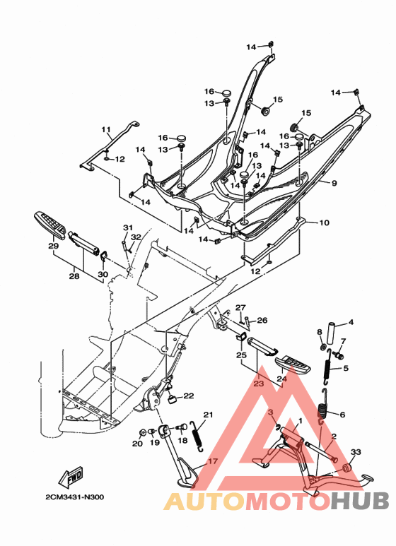 Stand & footrest