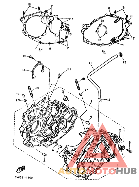 Картер двигателя