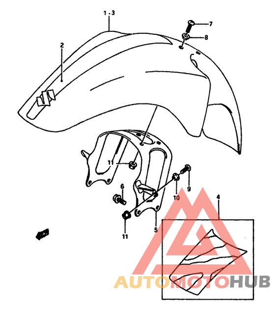 Переднее крыло