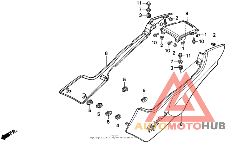 Боковые обтекатели