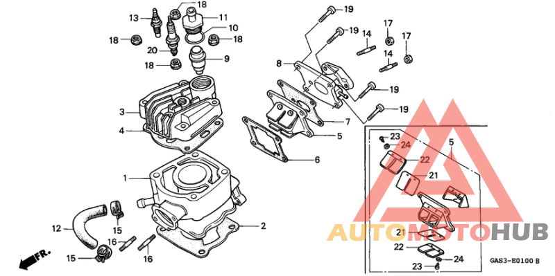 Cylinder/cylinder head
