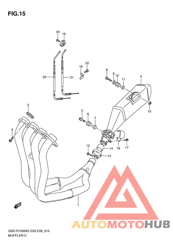 Muffler comp